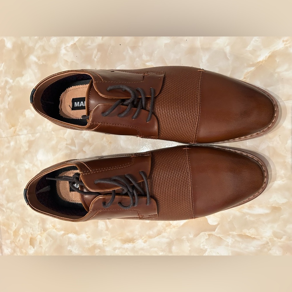 Madden Men's Xander Oxford, Cognac 9.5
